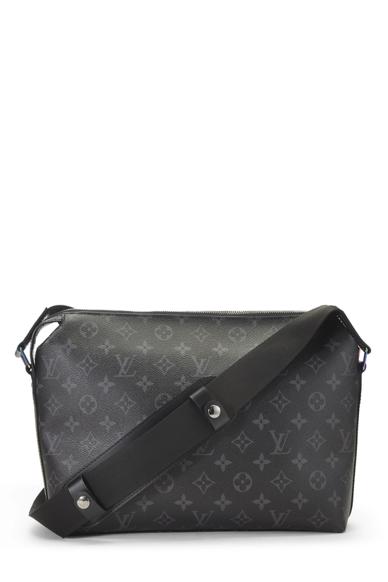 Fragment x Louis Vuitton Black Monogram Eclipse Messenger PM, , large image number 3