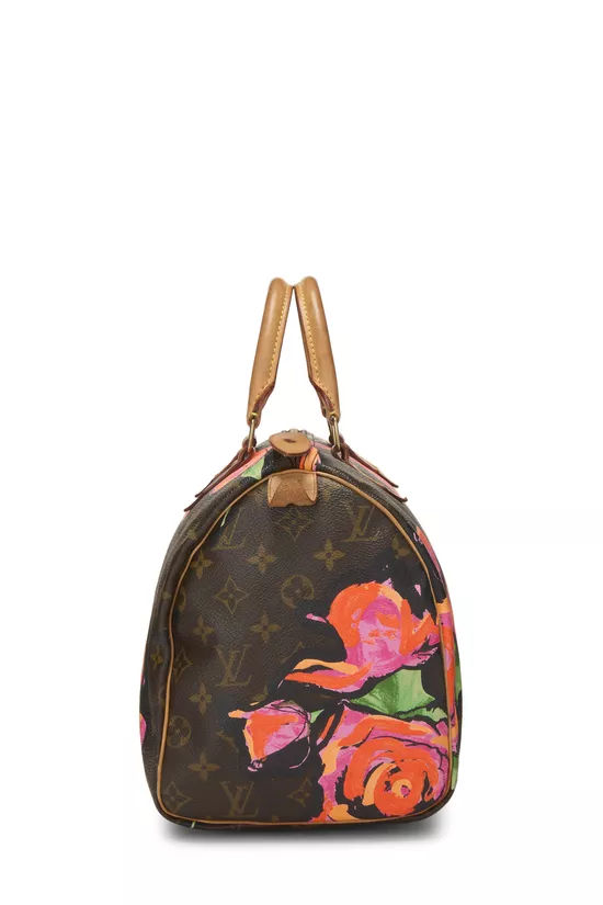 Stephen Sprouse x Louis Vuitton Monogram Roses Speedy 30, , large image number 2