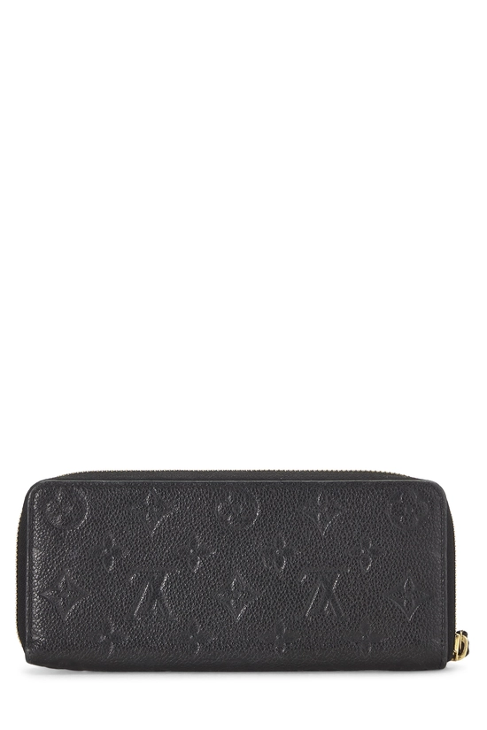 Black Monogram Empreinte Clemence Wallet, , large image number 2