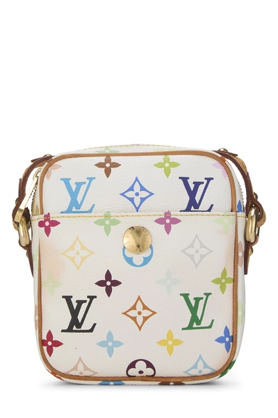 Takashi Murakami x Louis Vuitton White Monogram Multicolore Rift