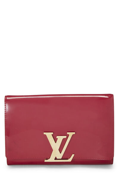 Rouge Grenadine Vernis Louise Clutch 