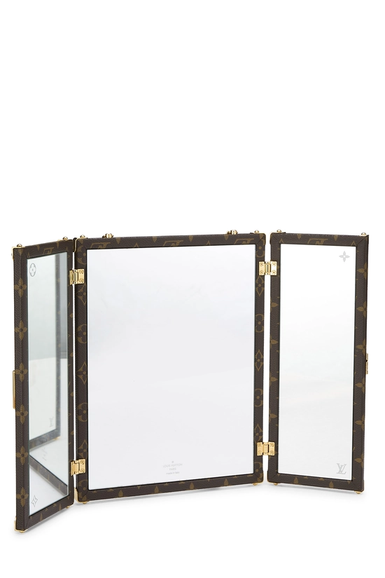 Brown Monogram Home Mirror Trunk, , large image number 0
