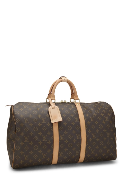 Monogram Canvas Keepall 50, , large