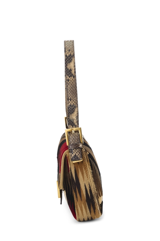 Multicolor Velvet Baguette, , large image number 2