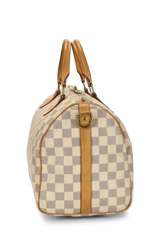 Damier Azur Speedy Bandouliere 30, , large image number 2