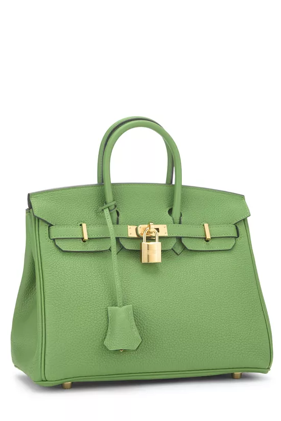 Vert Yucca Togo Birkin 25, , large image number 1