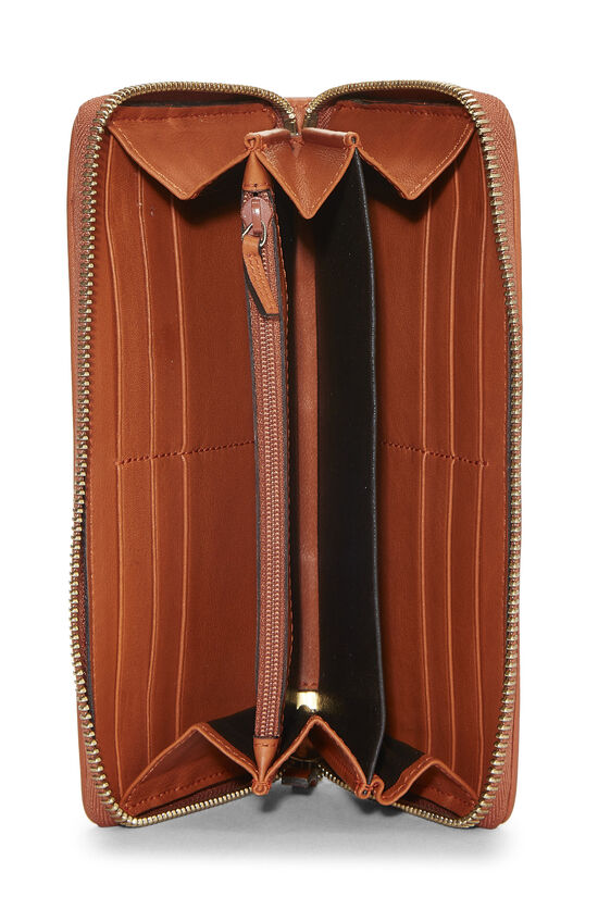 Orange Guccissima Leather Britt Wallet, , large image number 3