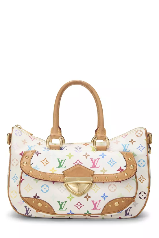 Takashi Murakami x Louis Vuitton White Monogram Multicolore Rita, , large image number 0