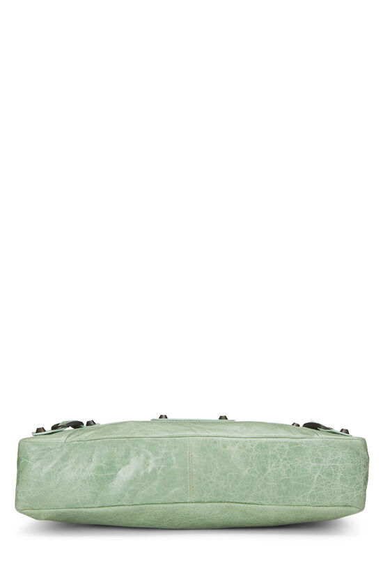 Green Agneau Classic First Handbag, , large image number 7