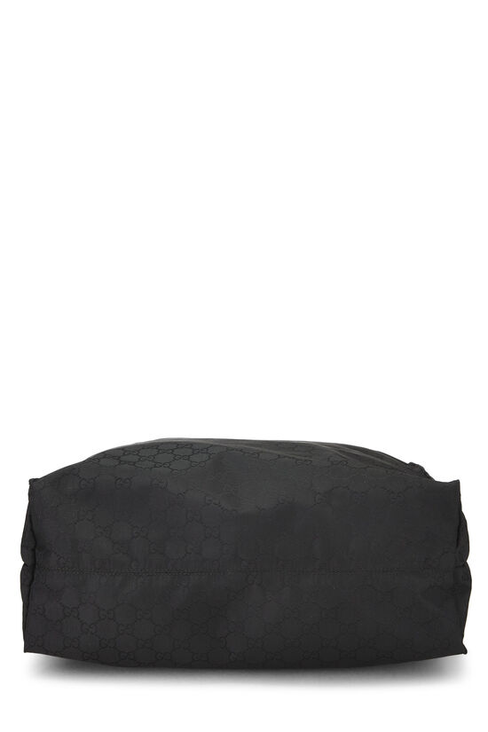 Black GG Nylon Tote Large, , large image number 4