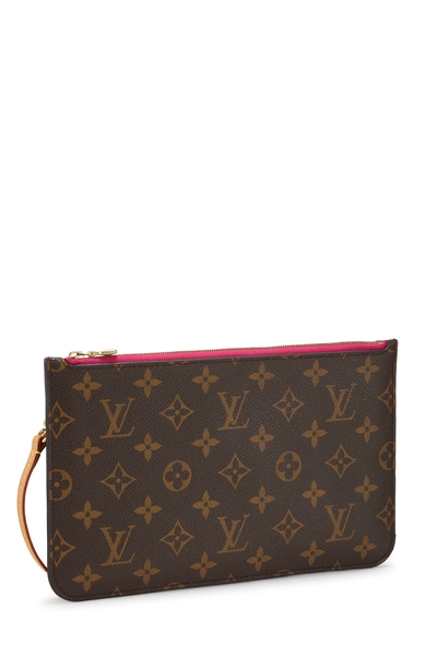 Monogram Canvas Neverfull Pouch MM NM, , large