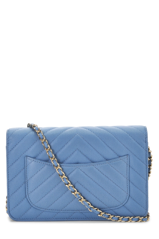 Blue Caviar Chevron Wallet on Chain (WOC), , large image number 3