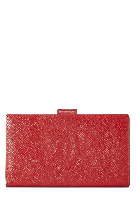 Red Caviar Timeless 'CC' Wallet, , large image number 0