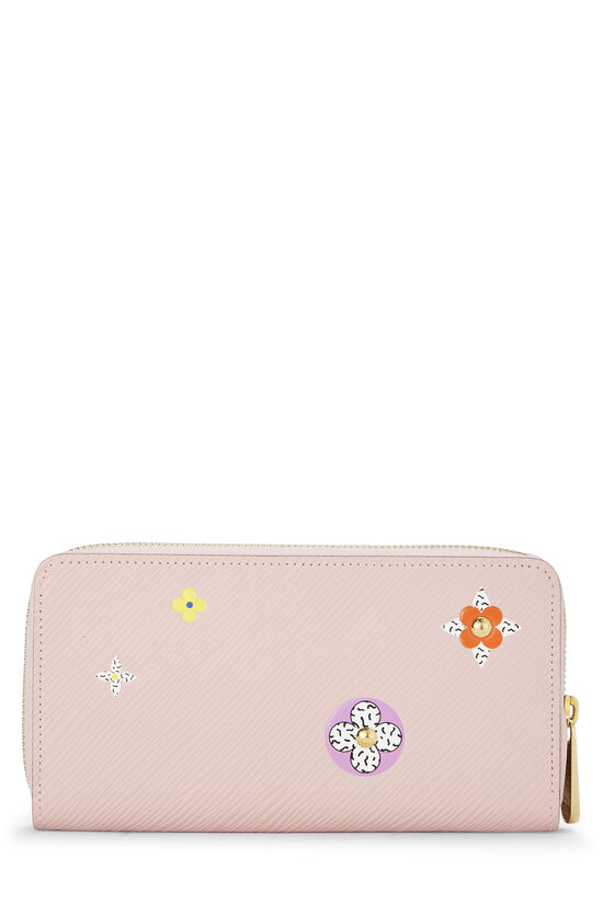 Pink Epi Blooming Flowers Zippy Wallet