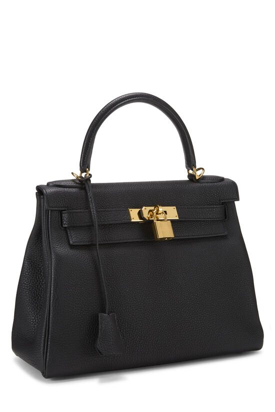 Black Togo Kelly Retourne 28, , large image number 1