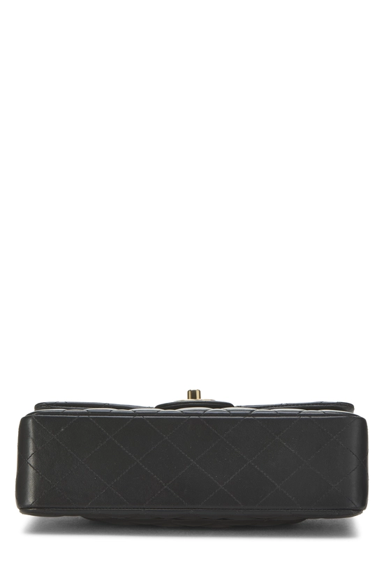 Black Quilted Lambskin Classic Double Flap Small, , large image number 4