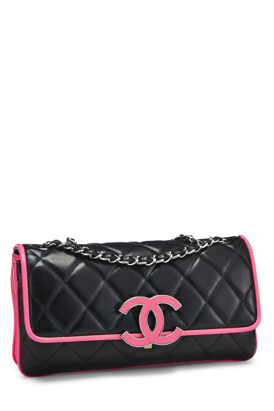 Chanel Dark Pink Quilted Shiny Grained Calfskin Medium Classic Double Flap  Gold Hardware, 2022 Available For Immediate Sale At Sotheby's