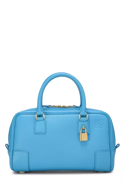Blue Calfskin Leather Amazona 23