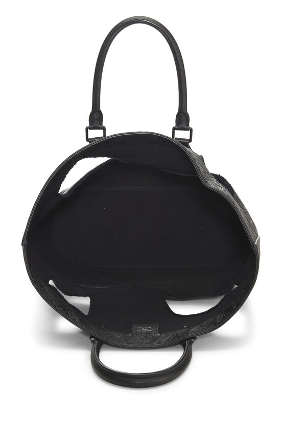 COMME DES GARÇONS x Louis Vuitton Black Monogram Empreinte Bag with Holes, , large image number 5