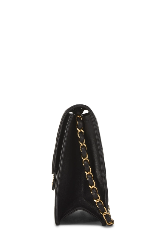 Black Quilted Lambskin Ex Flap Small, , large image number 2