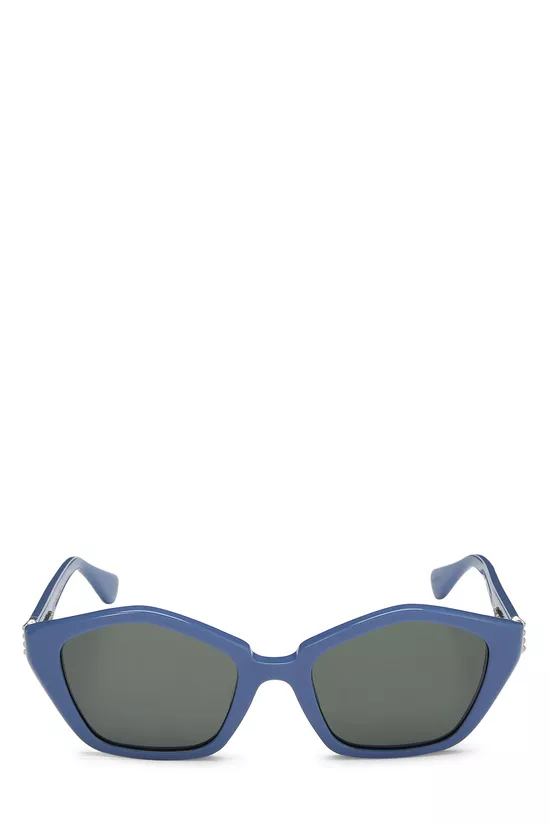 Blue Acetate Jungle Lit Up Sunglasses, , large image number 0