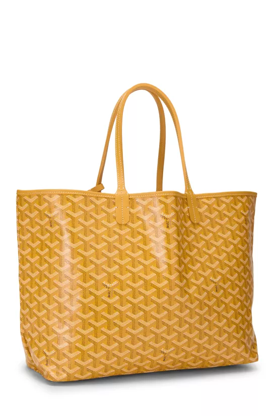 Yellow Goyardine Canvas Saint-Louis PM, , large image number 1