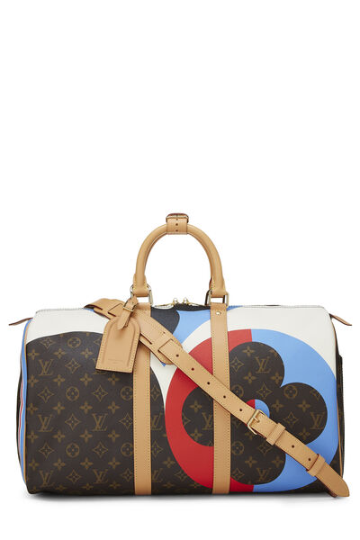 Monogram Canvas Game On Keepall Bandouliere 45