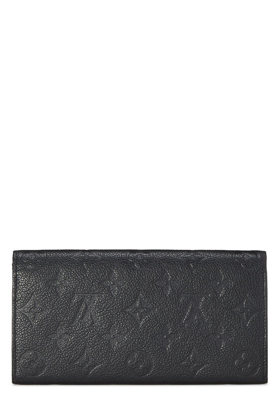 Louis Vuitton Wallet Emilie Monogram Empreinte Noir Black - US