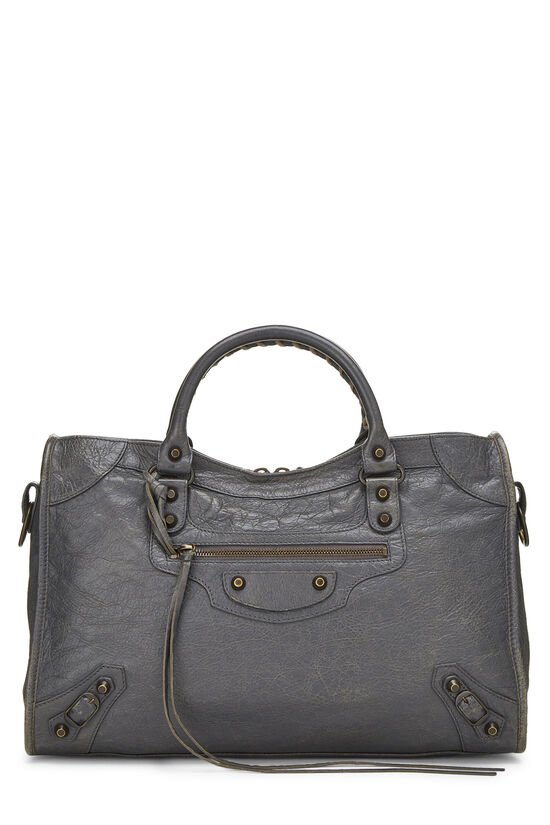 Grey Agneau Classic City Bag, , large image number 2