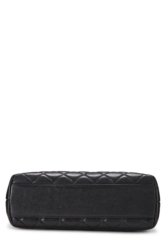 Black Quilted Caviar Kelly Small, , large image number 5
