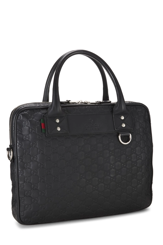 Black Rubberized Briefcase, , large image number 1