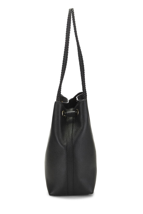 Black Leather Gifford Tote, , large image number 2
