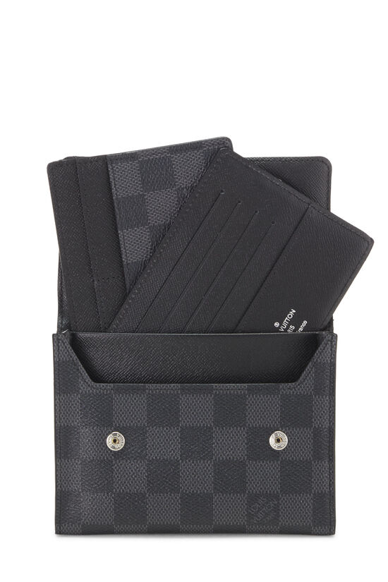Damier Graphite Compact Modulable Wallet, , large image number 4