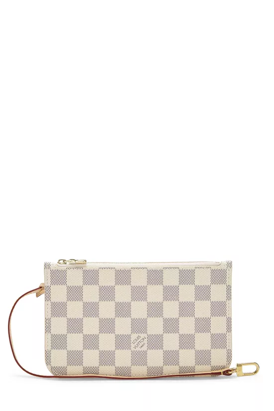 Damier Azur Neverfull Pouch PM, , large image number 0