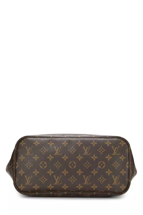 Pink Monogram Canvas Ikat Flower Neverfull MM, , large image number 4