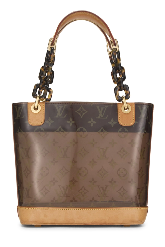 Brown Monogram Ambre Vinyl Cabas PM, , large image number 0