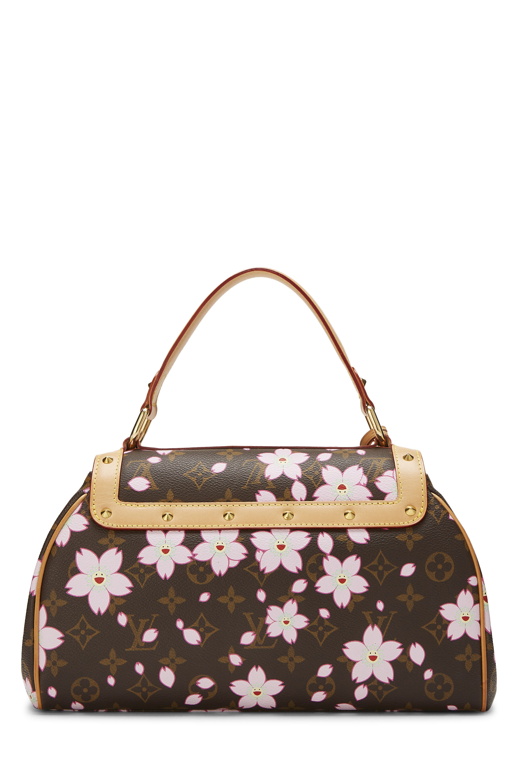 Louis Vuitton Takashi Murakami Limited Edition Retro Cherry Blossom Purse |  Luxeleah Bags