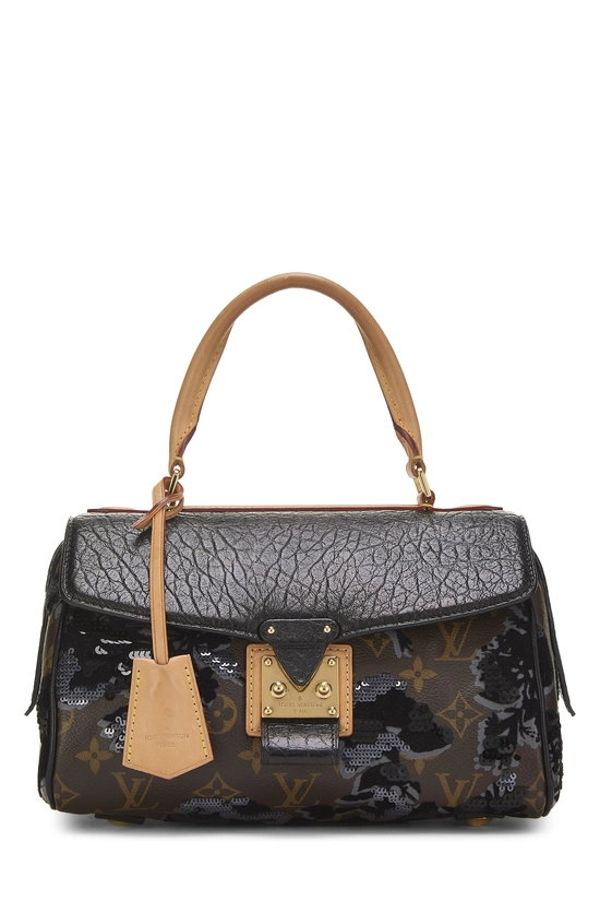 Black Monogram Fleur de Jais Carrousel Bag, , large image number 0
