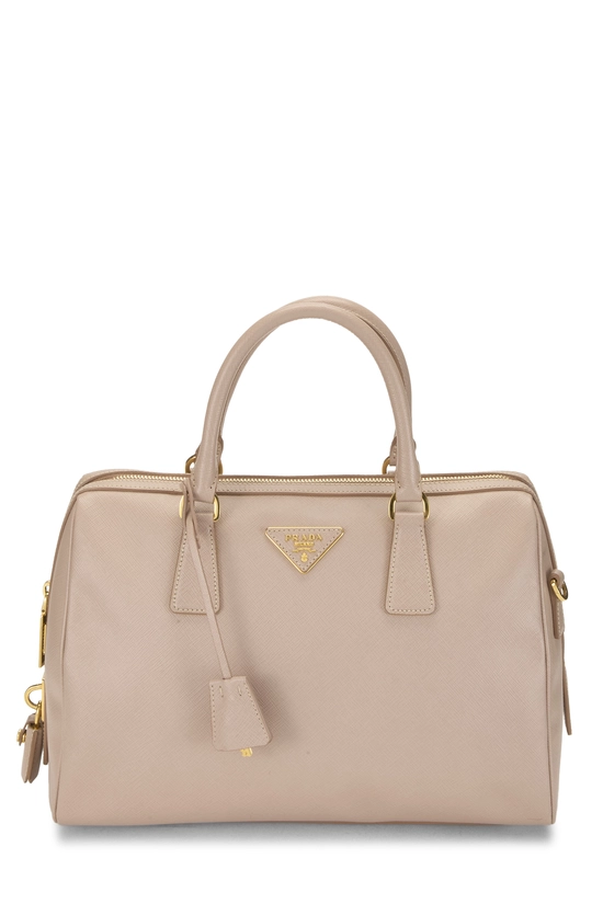 Pink Saffiano Boston, , large image number 0
