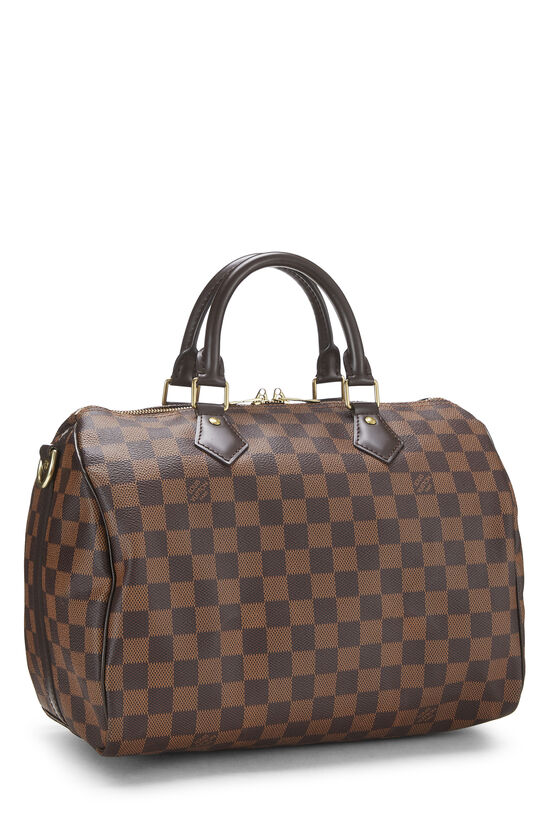 Damier Ebene Speedy Bandouliere 30, , large image number 1