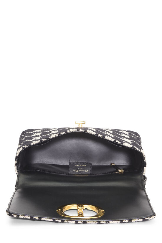 Multicolor Houndstooth Canvas Caro Bag Medium, , large image number 5