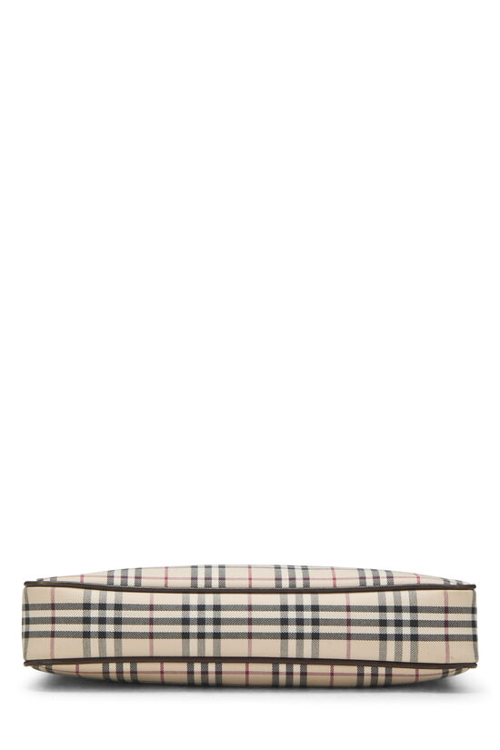 Brown House Check Jacquard Crossbody, , large image number 4