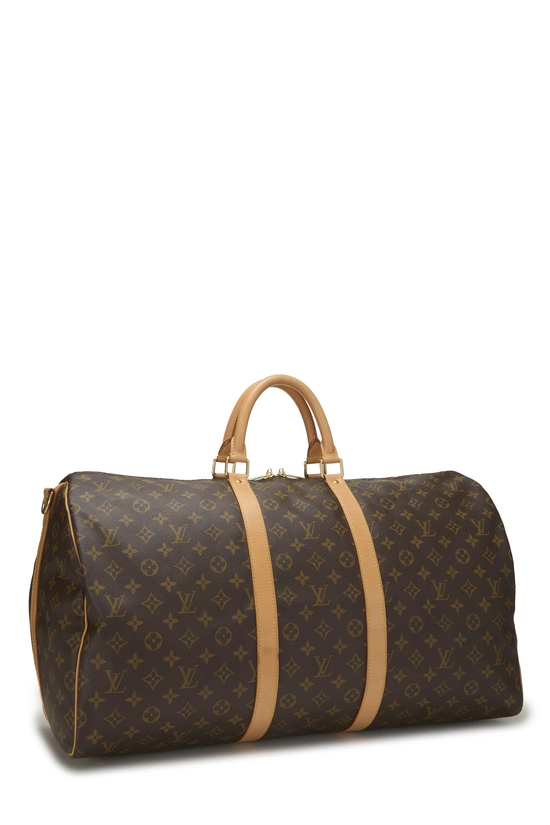 Monogram Canvas Keepall Bandouliere 55, , large image number 1