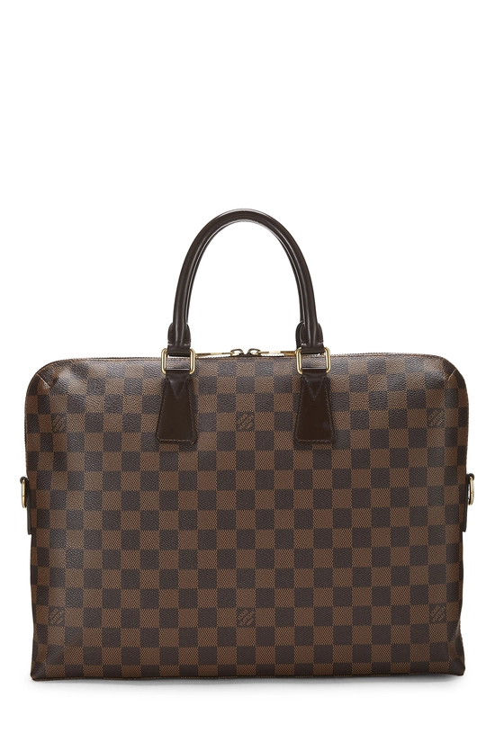 Damier Ebene Porte Documents Jour, , large image number 0