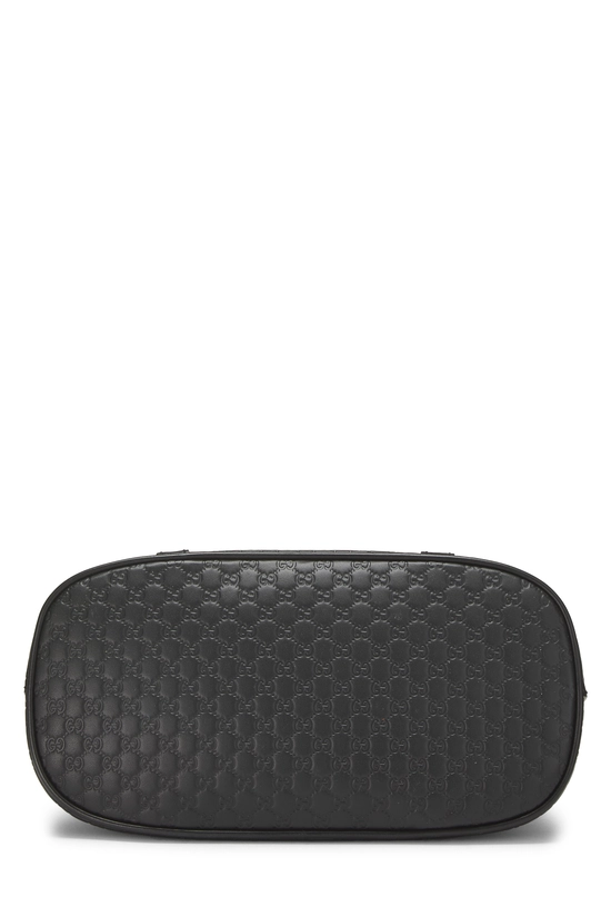 Black Microguccissima Nice Dome Bag Small, , large image number 4