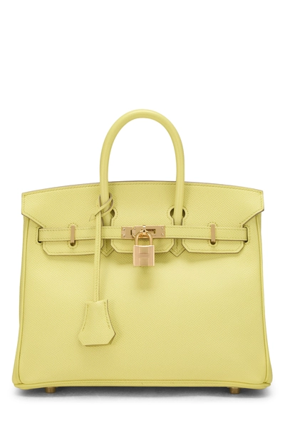 Lime Epsom Birkin 25