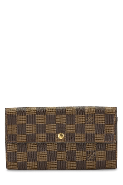 Damier Ebene Canvas Porte Monnaie Credit