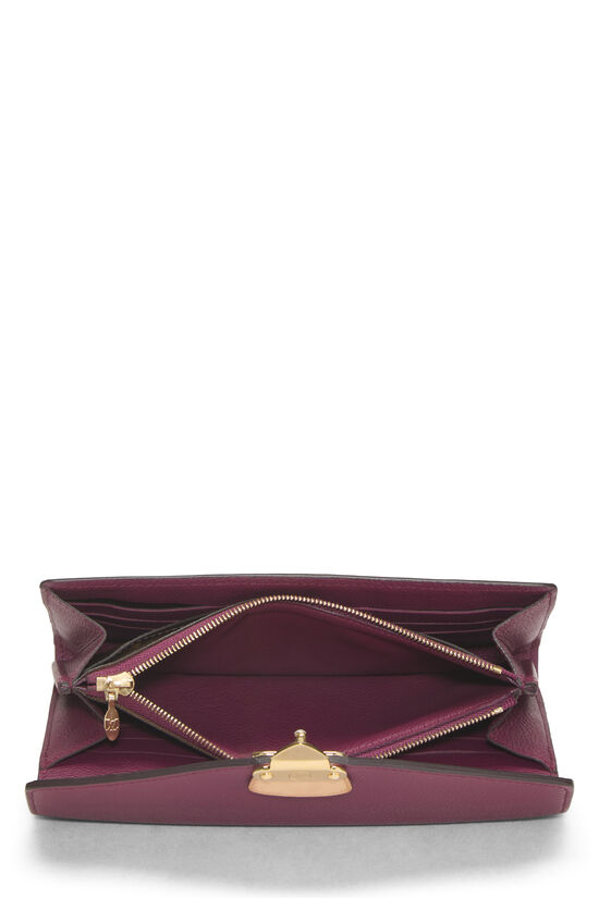 Purple Monogram Canvas Pallas Wallet , , large image number 3