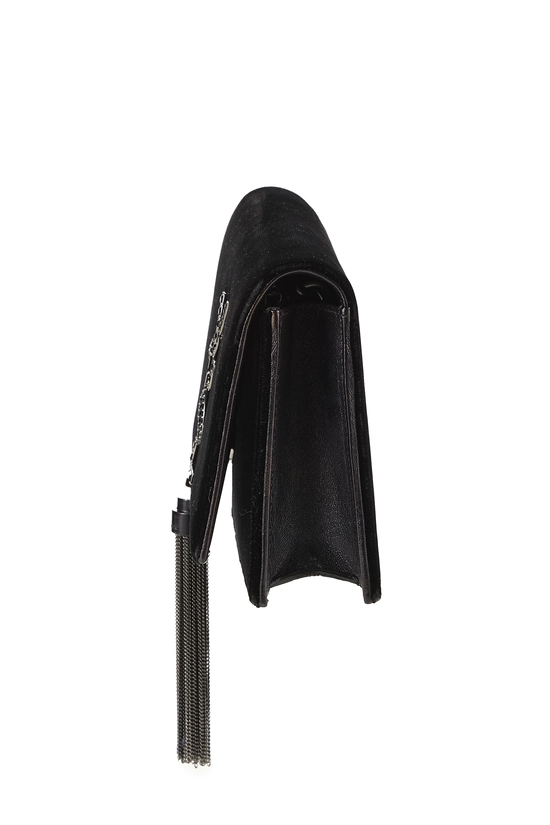 Black Velvet Kate Tassel Wallet On Chain (WOC), , large image number 2