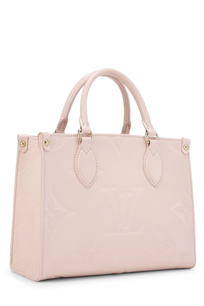 Pink Giant Monogram Empreinte On The Go PM, , large